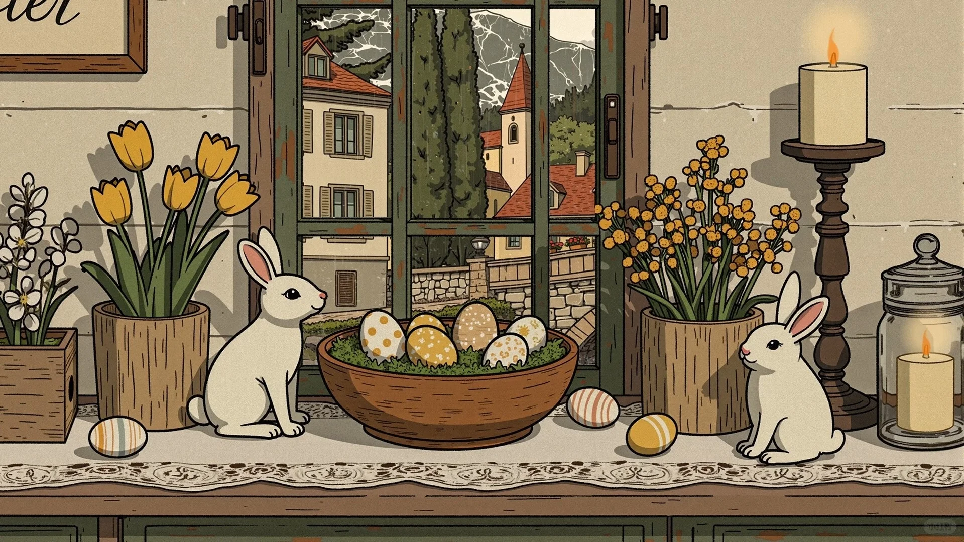 圣诞iPad壁纸 ｜ 动物篇