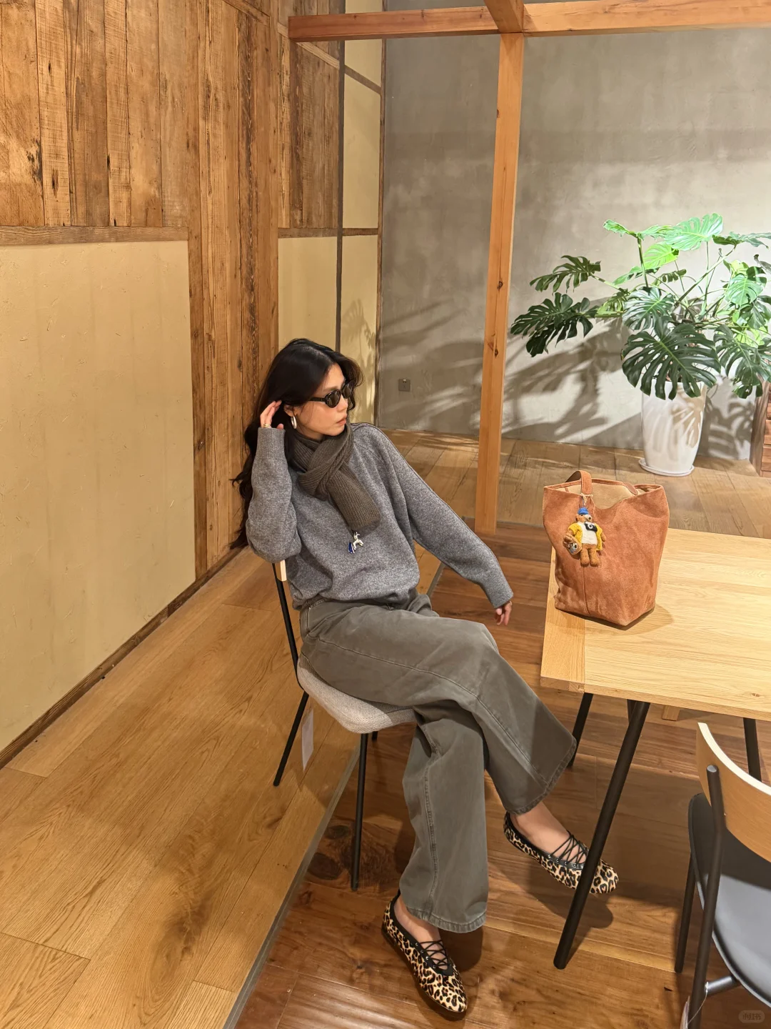 毛衣的慵懒自在！