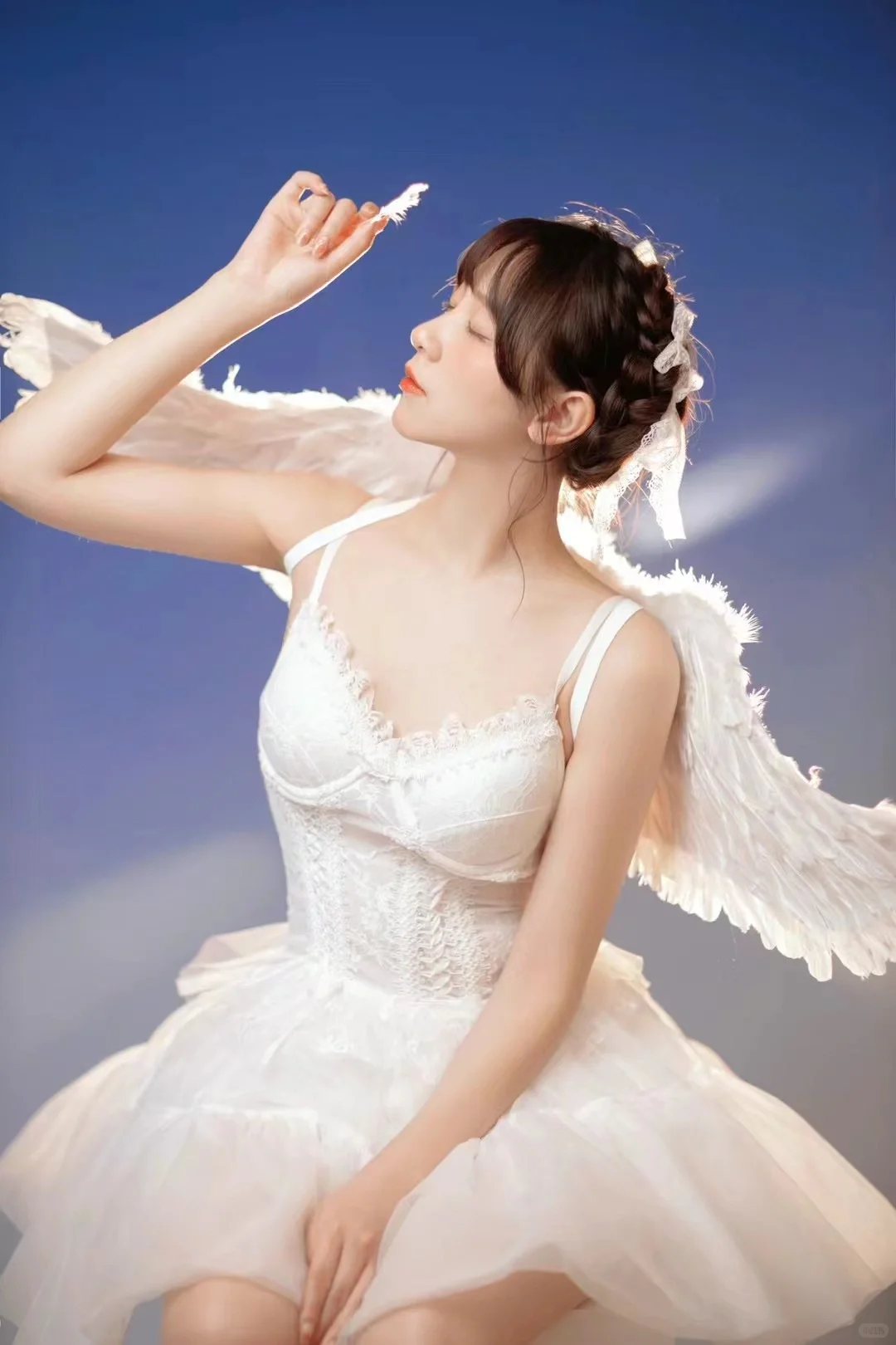 哇 是坠落人间的小仙女啊