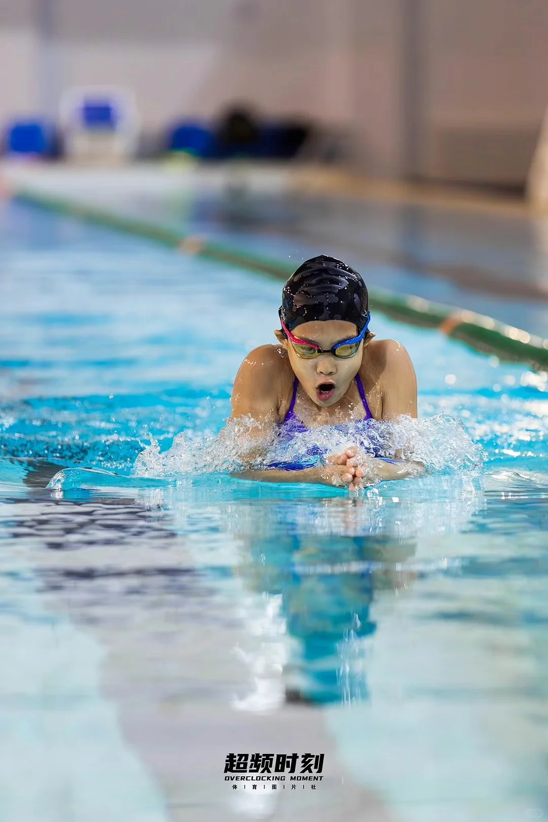 爱游泳的女孩真的很美💜
