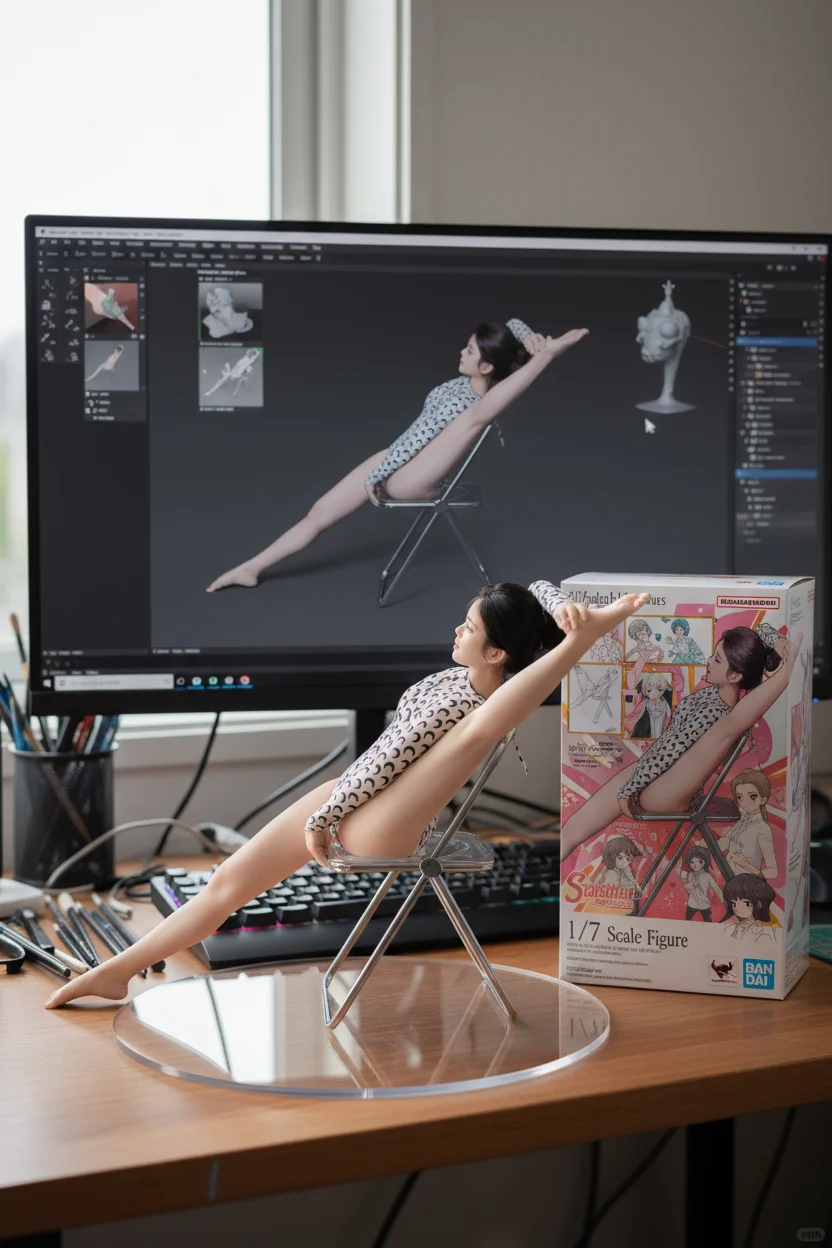 好看的体式就是练习的动力