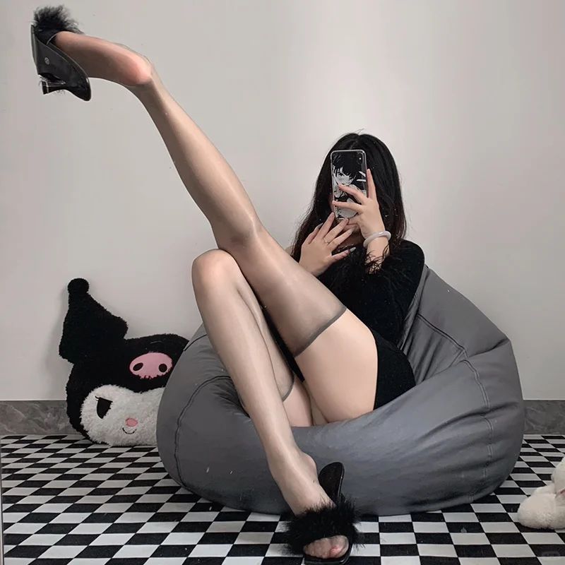 和腿合个照吧！油光袜