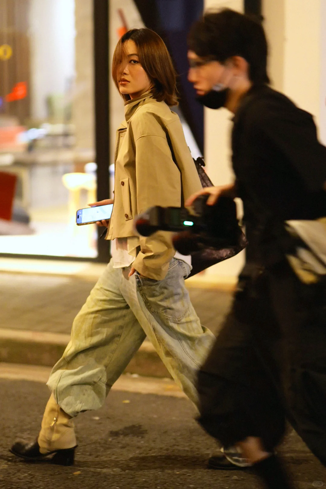 上海街拍/时髦街头美一帧