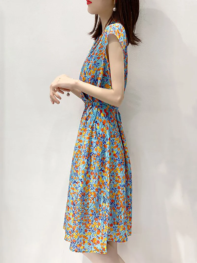 哥弟全网首发！显瘦V领连衣裙太绝了