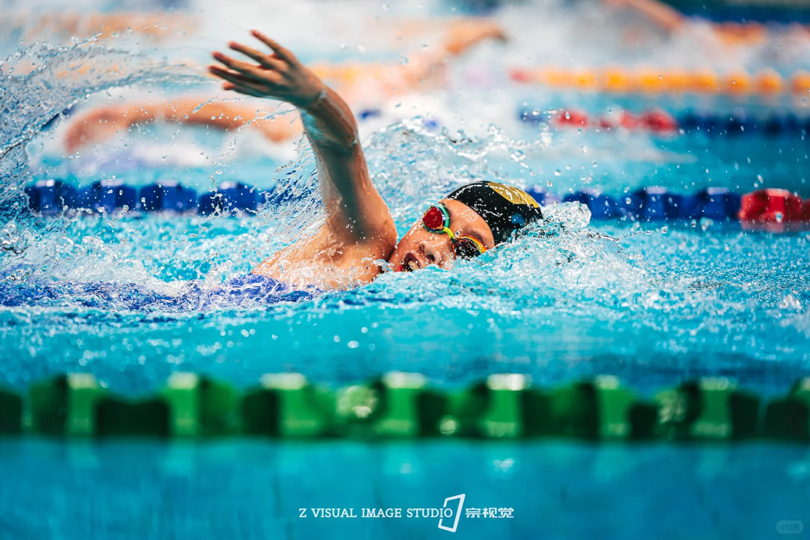 自由泳拍摄，难拍但好看！