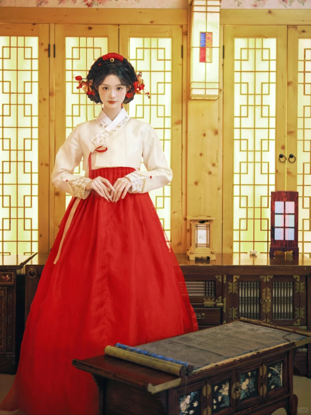 重生之我在延吉当公主，红色清冷感好绝❤️