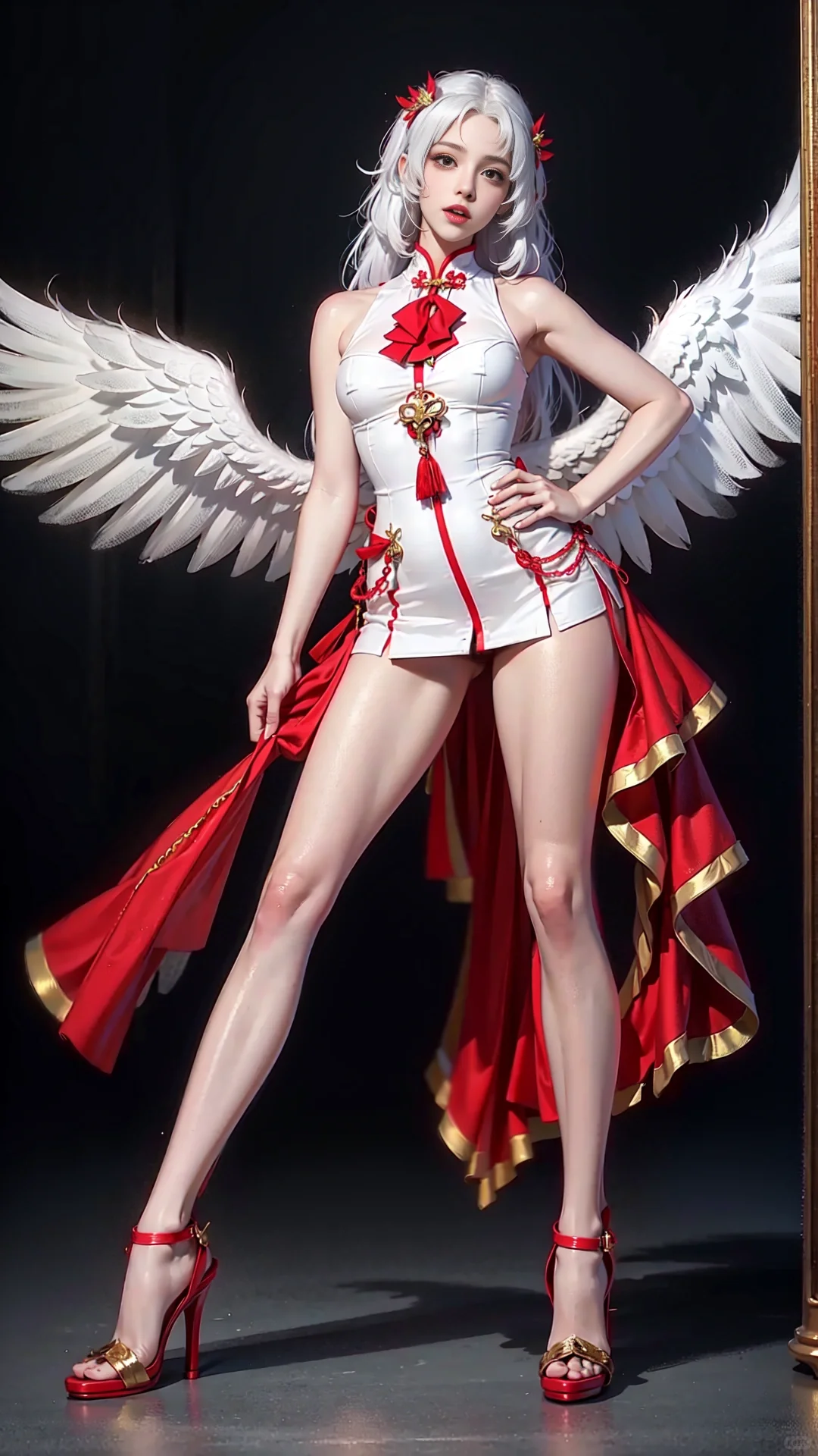 是天使姐姐呀！