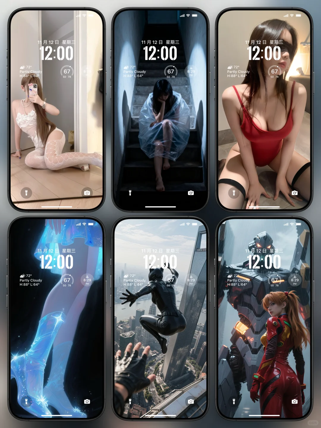 超级喜欢的高级感手机锁屏壁纸丨简介拿图