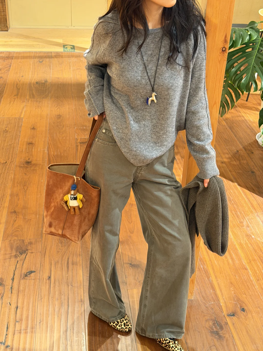 毛衣的慵懒自在！