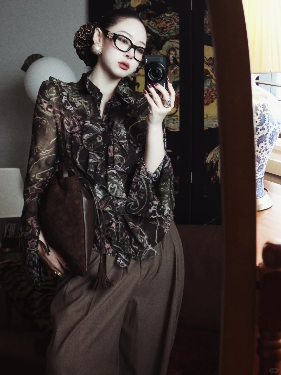 老派少女的一周对镜自拍🤳