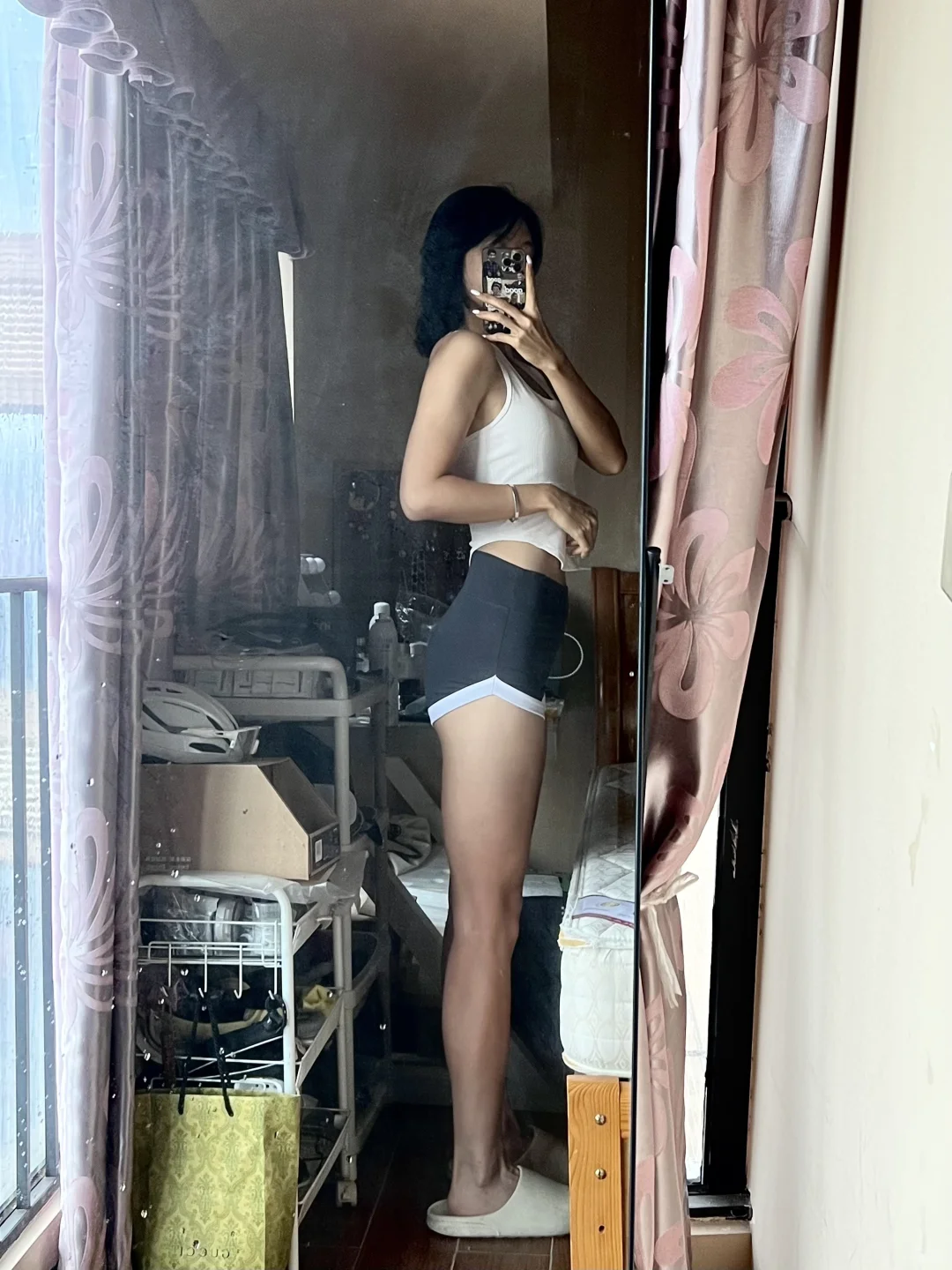 喜欢我的轻线条腿