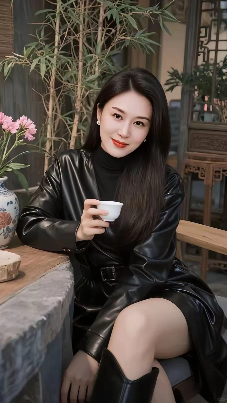 姐感十足的姐姐风拍照姿势，真的绝了！！！