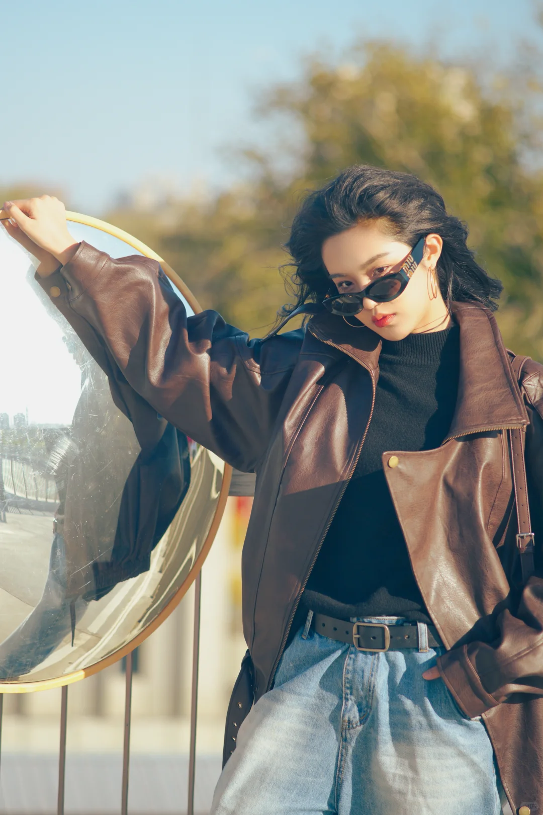 中戏女大⛽️｜北京的秋🍂拍点酷照片