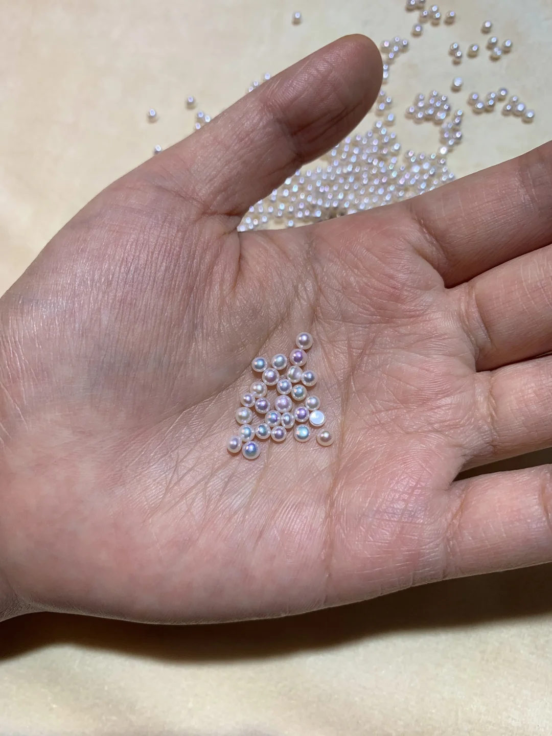 求助！这种天然小鼻噶珍珠怎么用？