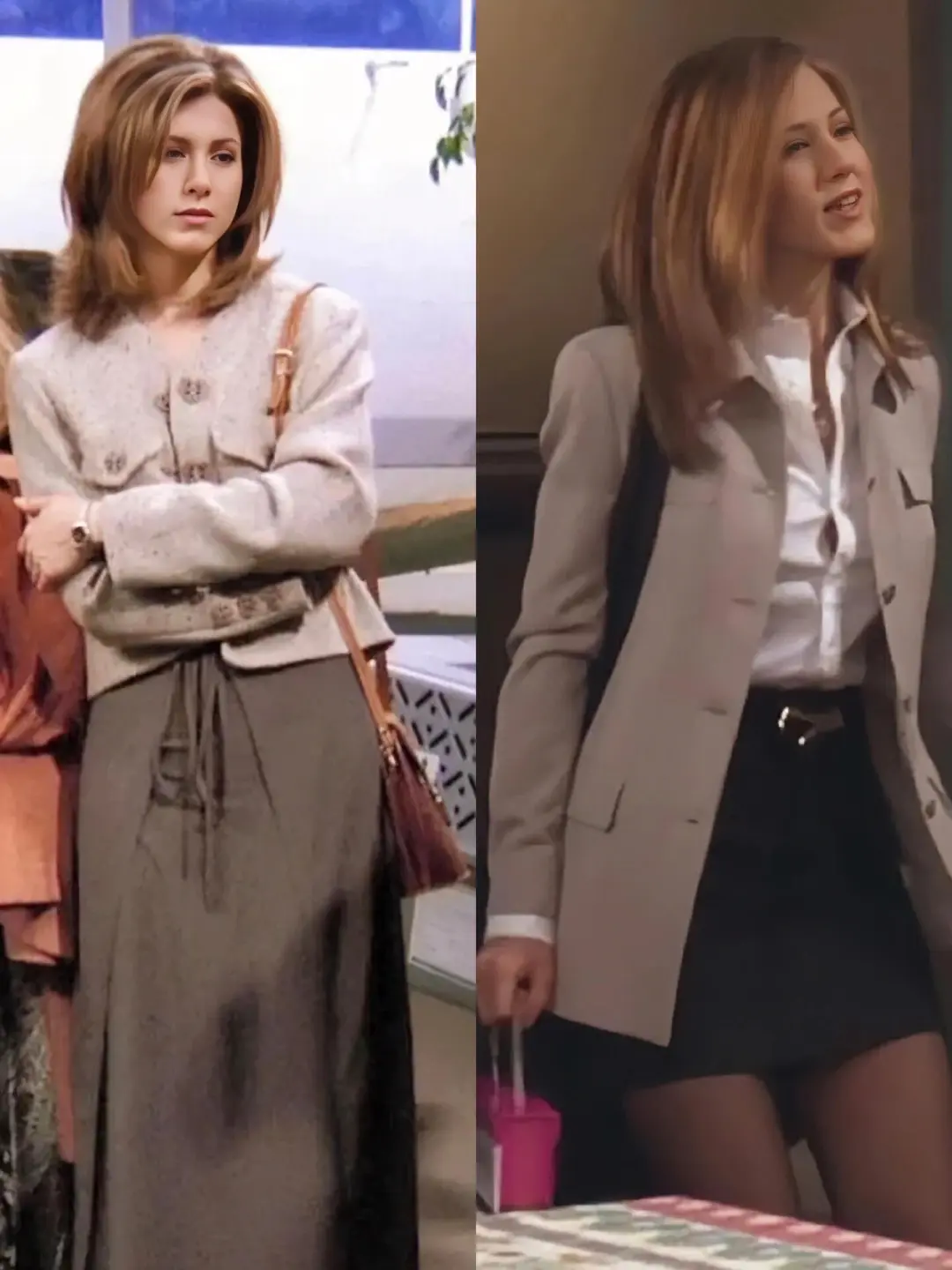 瑞秋才是90年代穿搭的神❗️❗️