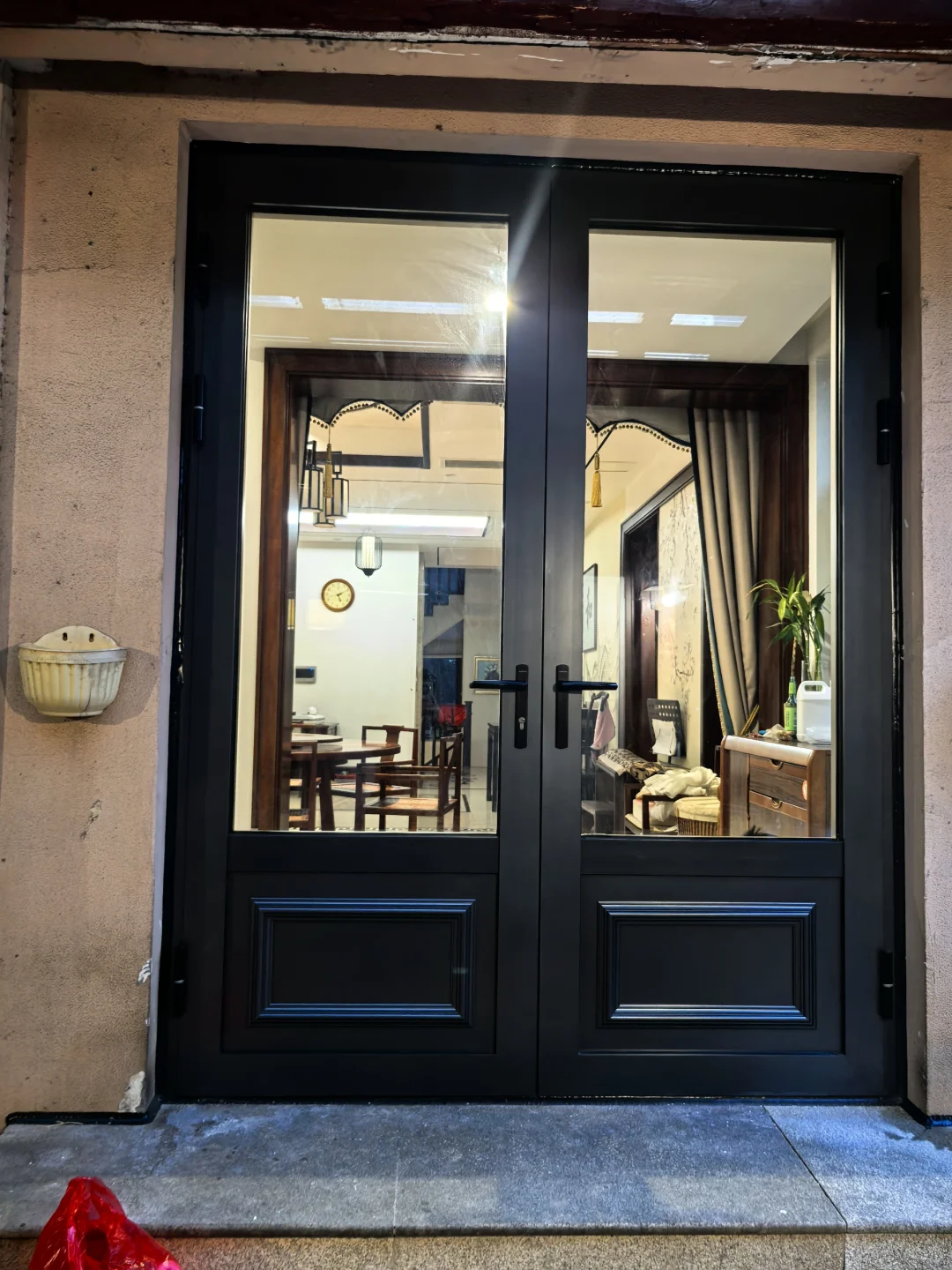 花园入户玻璃门