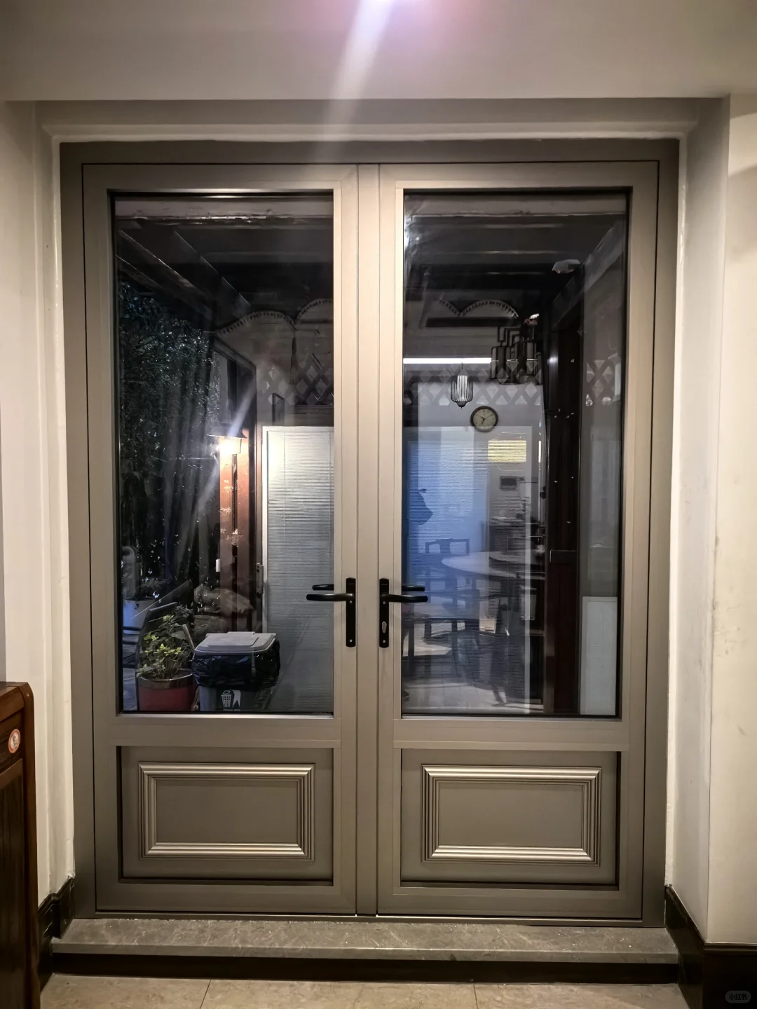 花园入户玻璃门