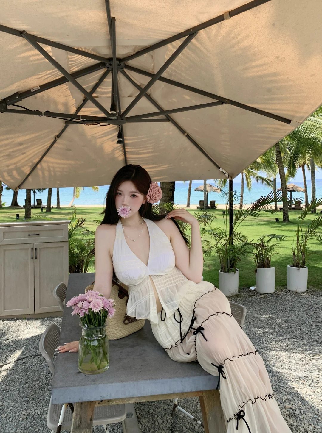 一到冬天就想去海岛度假🏖️