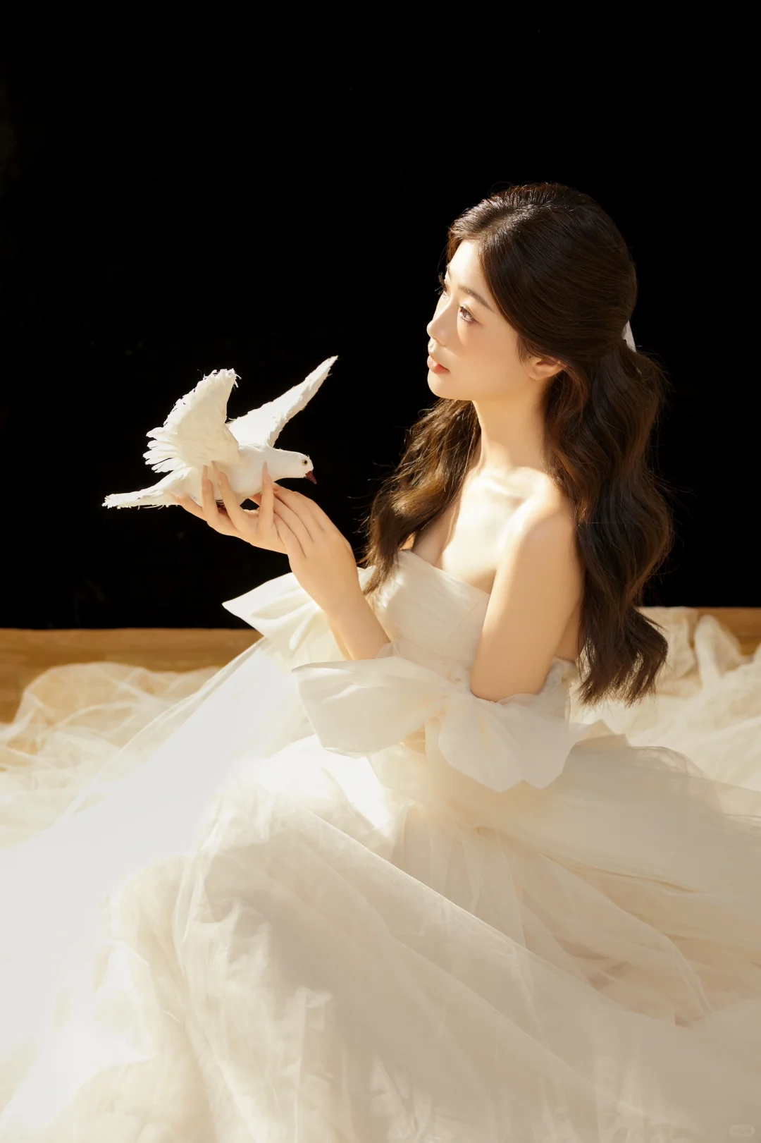 逆光而来的白鸽少女🕊️｜少女写真