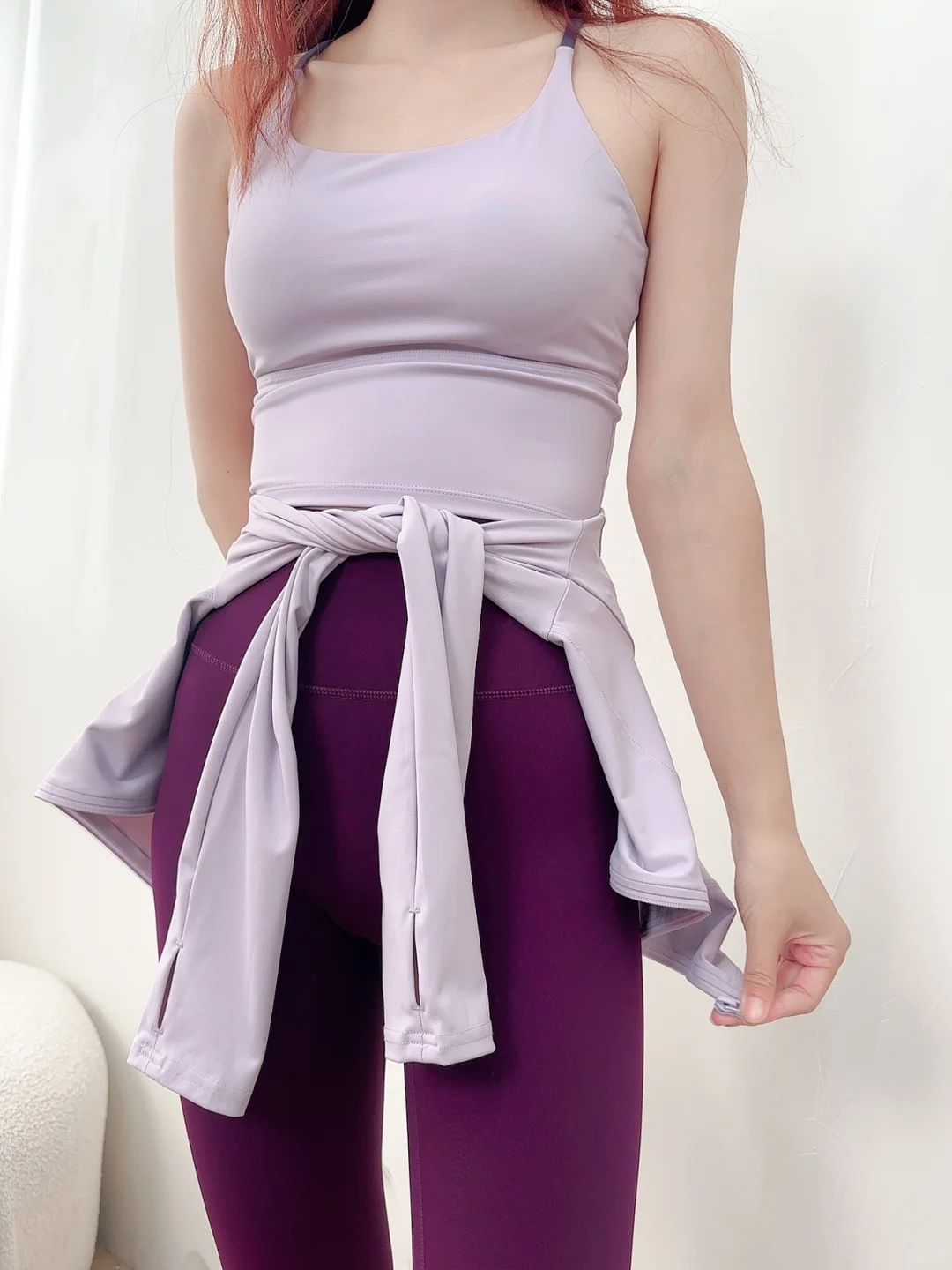 羽绒服下是更好看的美背吊带💰23带bra哦