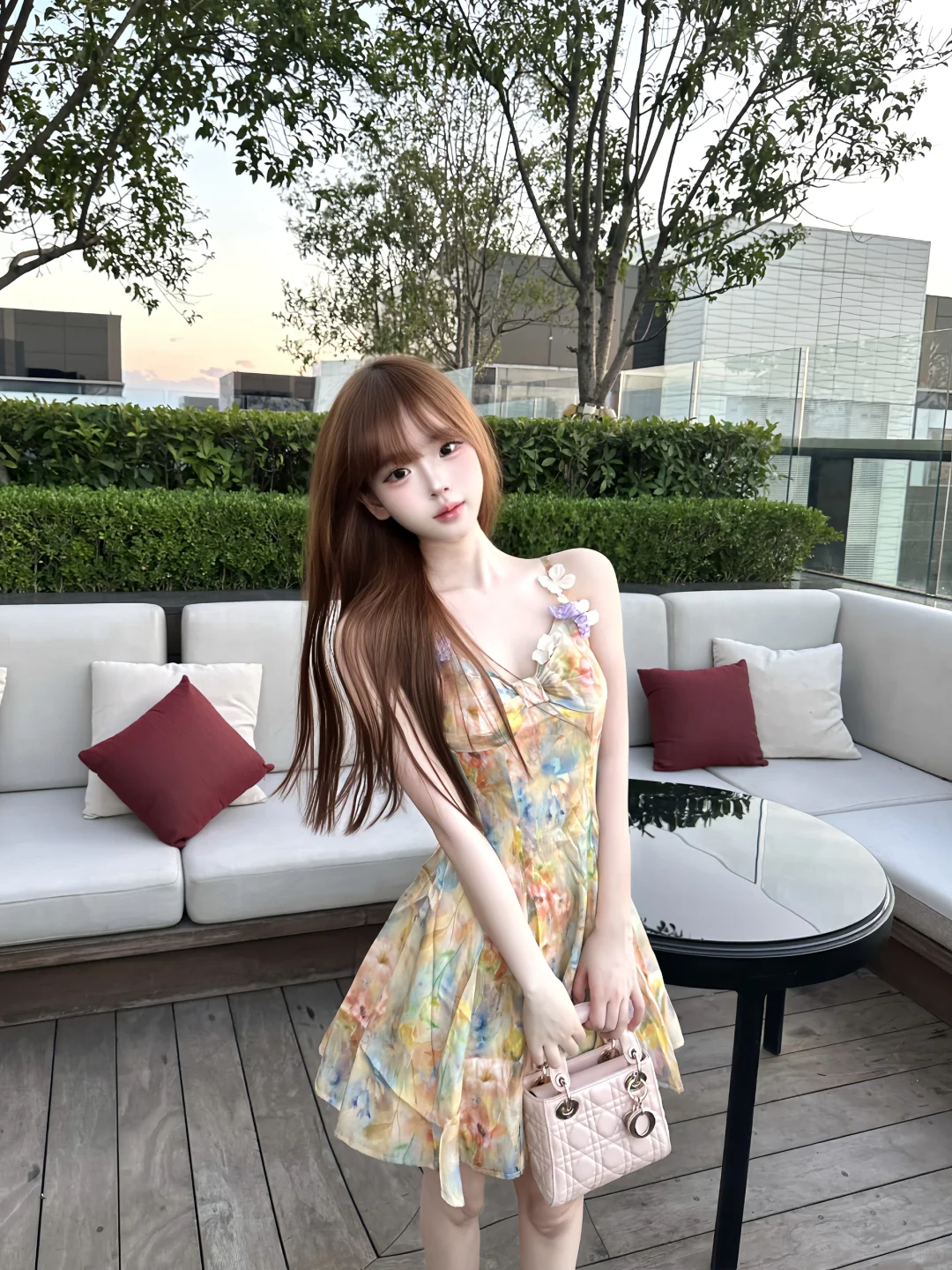 喜欢这种娇贵感～