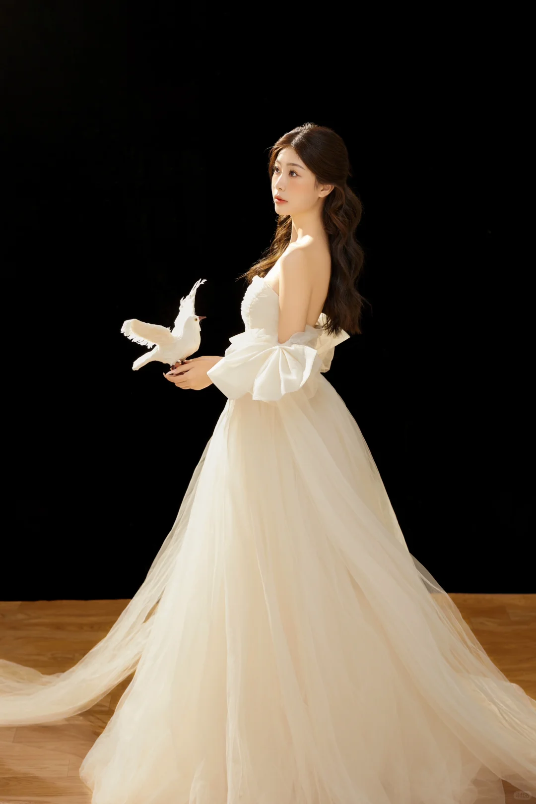 逆光而来的白鸽少女🕊️｜少女写真