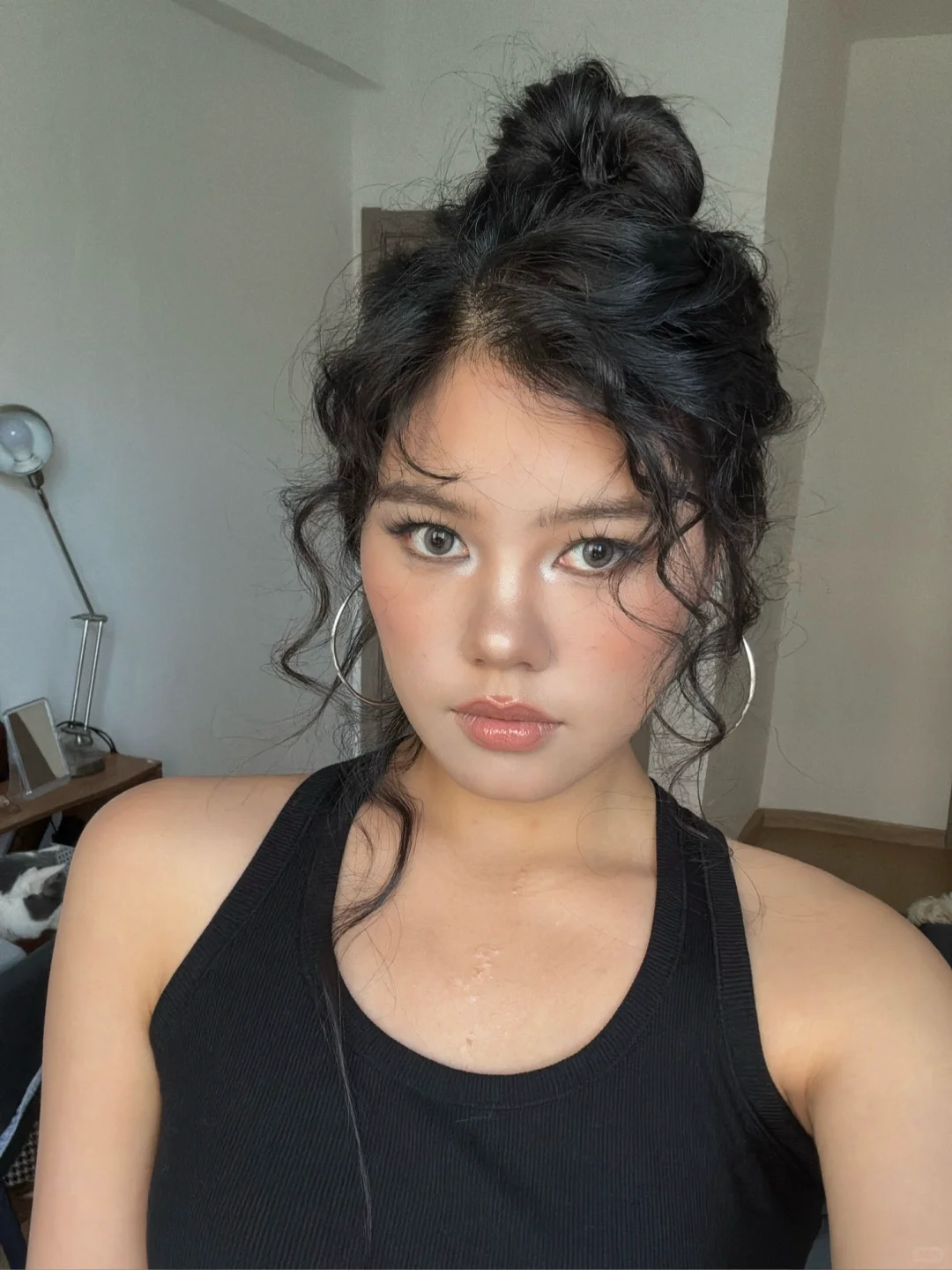 方圆脸 扁平鼻，找到风格真的嘎嘎乱杀…