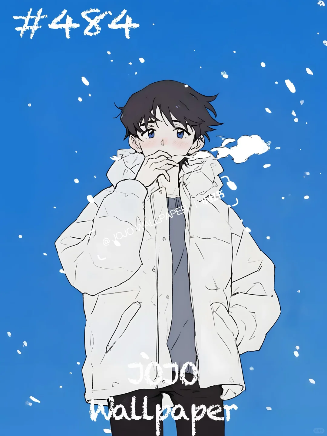 #484壁纸｜eva｜碇真嗣｜雪中