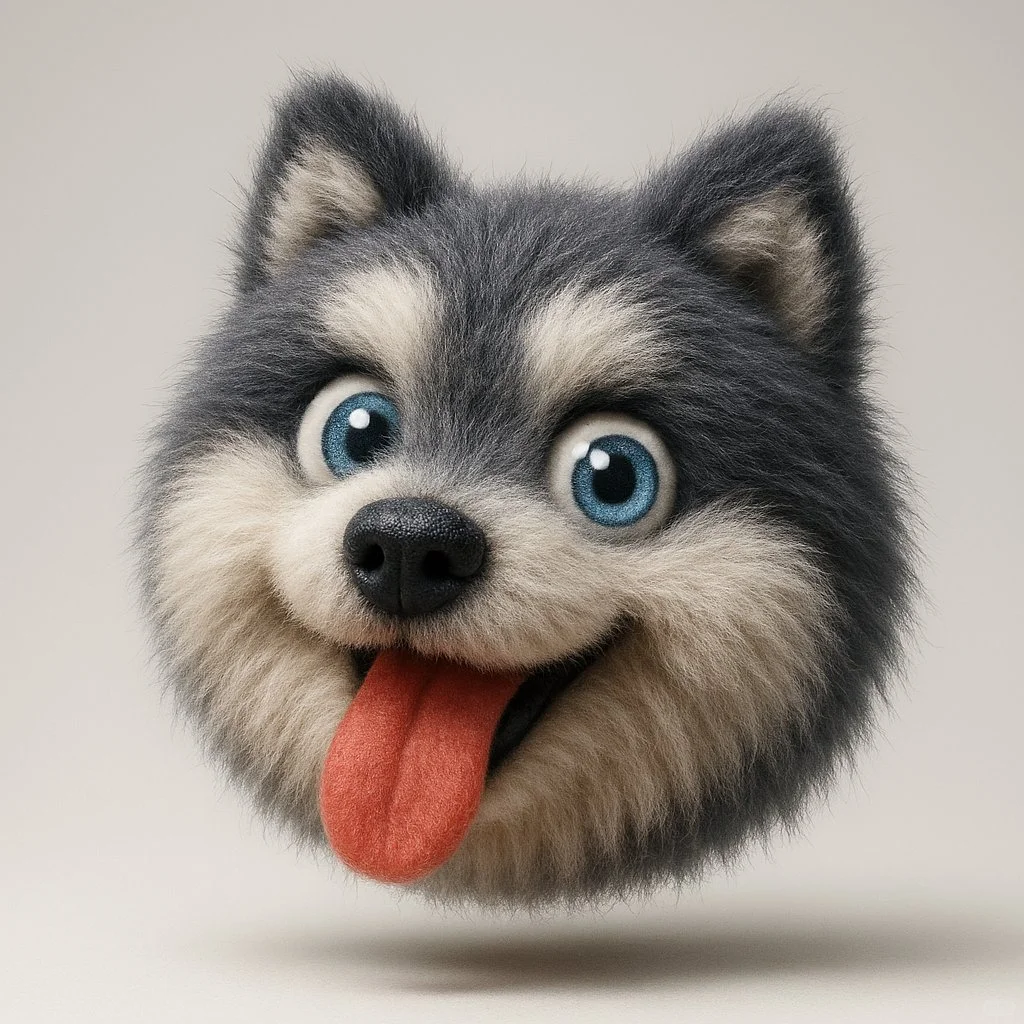 画毛茸茸的表情包