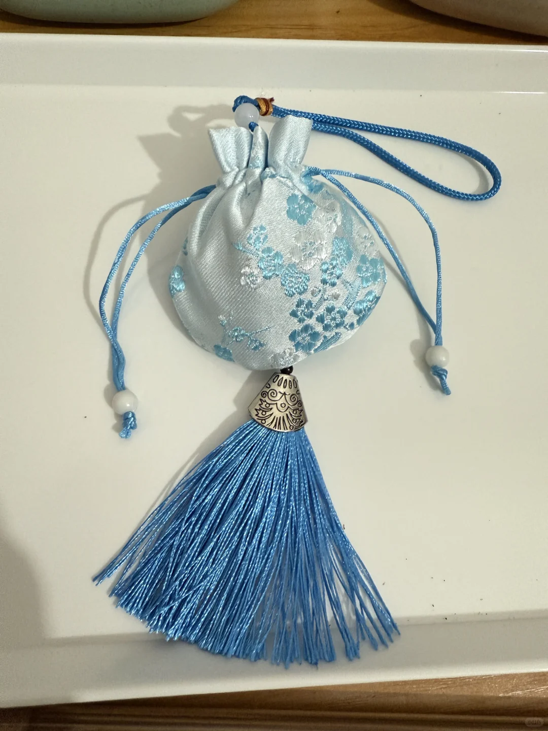 奇楠沉香刺绣挂饰手工香囊复古风手提袋女款