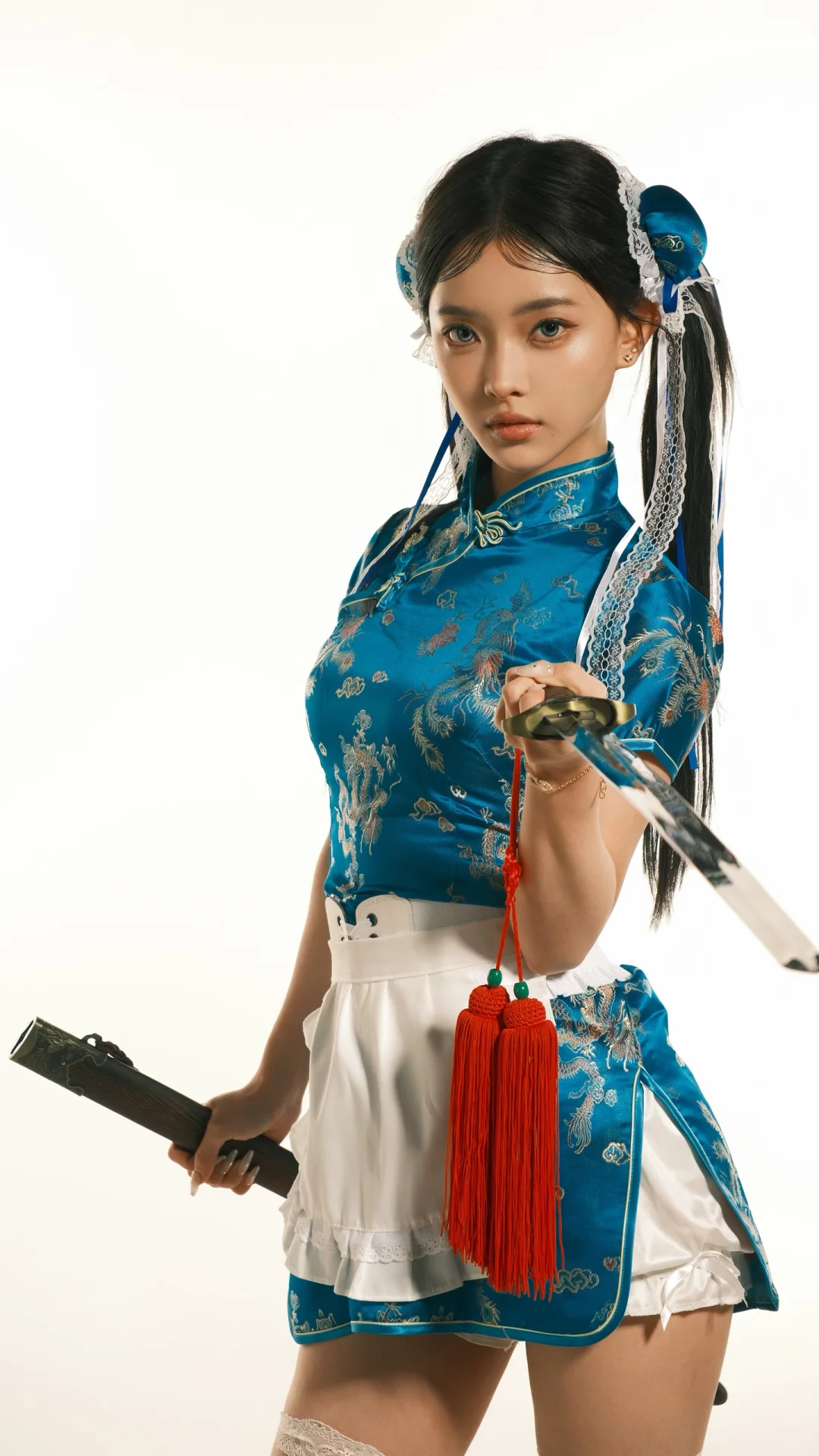 她从东方而来带着桀骜不驯的功夫❗️