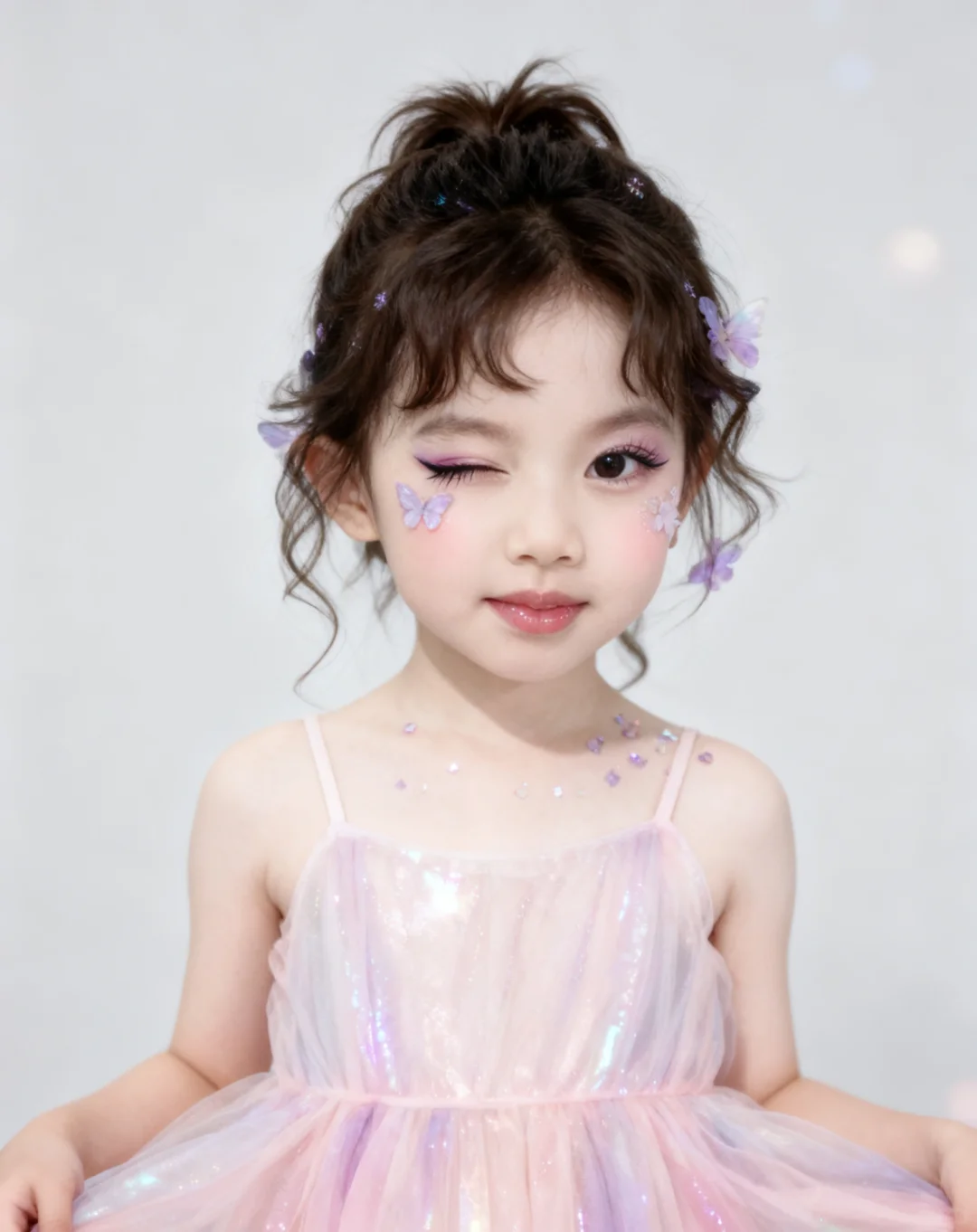 小孩子的美yyds！超甜！！