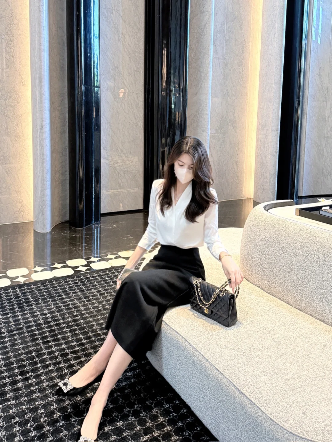 好喜欢我的新裙子！也太气质显瘦了