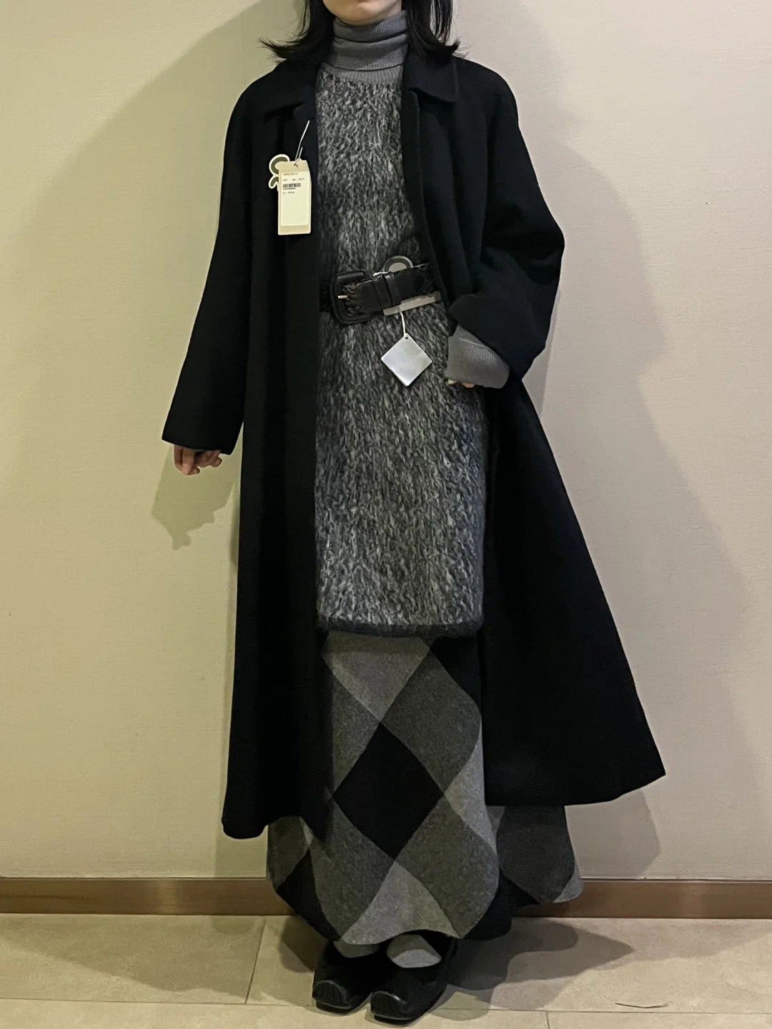 6️⃣套格雷系古着版穿搭｜ins味拉满🪩