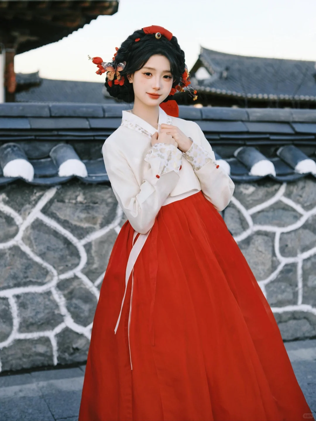 重生之我在延吉当公主，红色清冷感好绝❤️