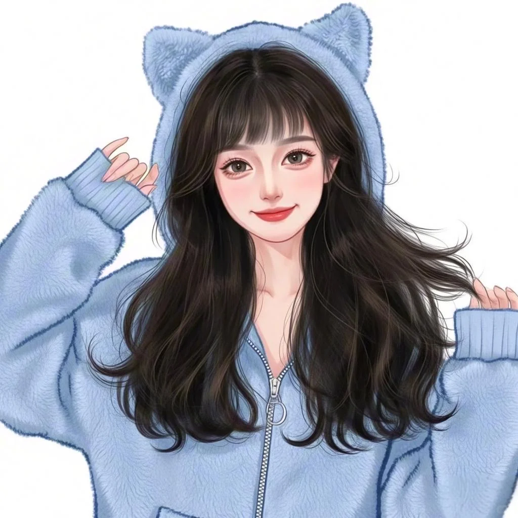 今天是可爱小甜妹儿哦