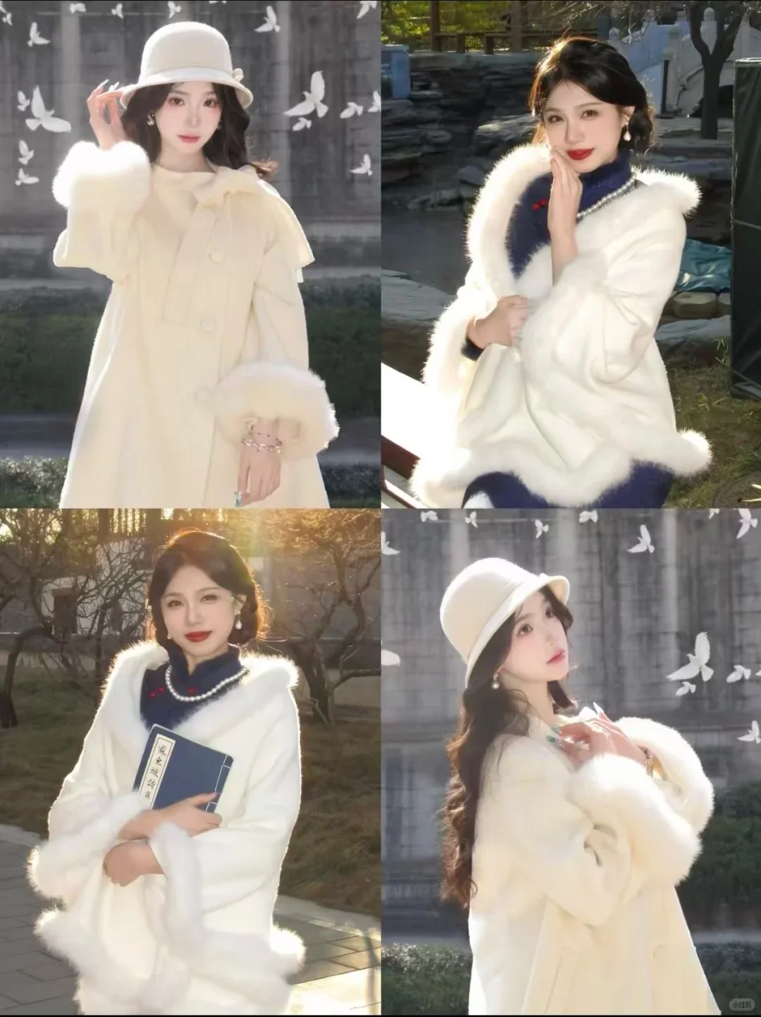 南京今年最出圈的9️⃣款秋冬旗袍合集拍它