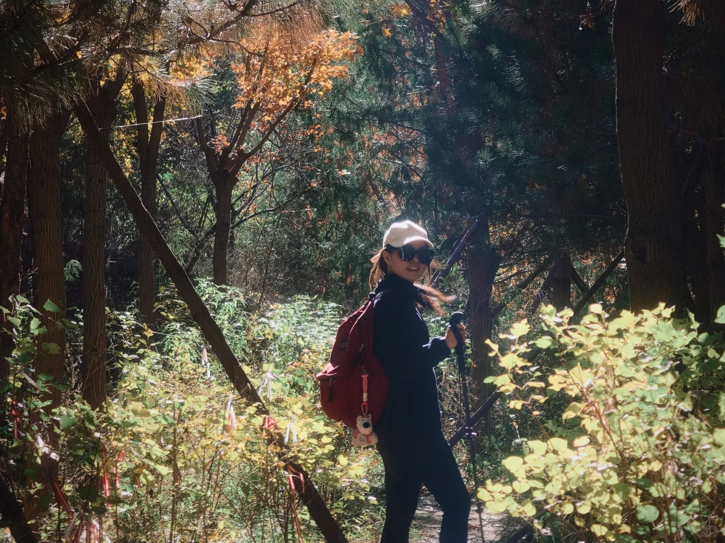 工科女研首次体验徒步就爱上了