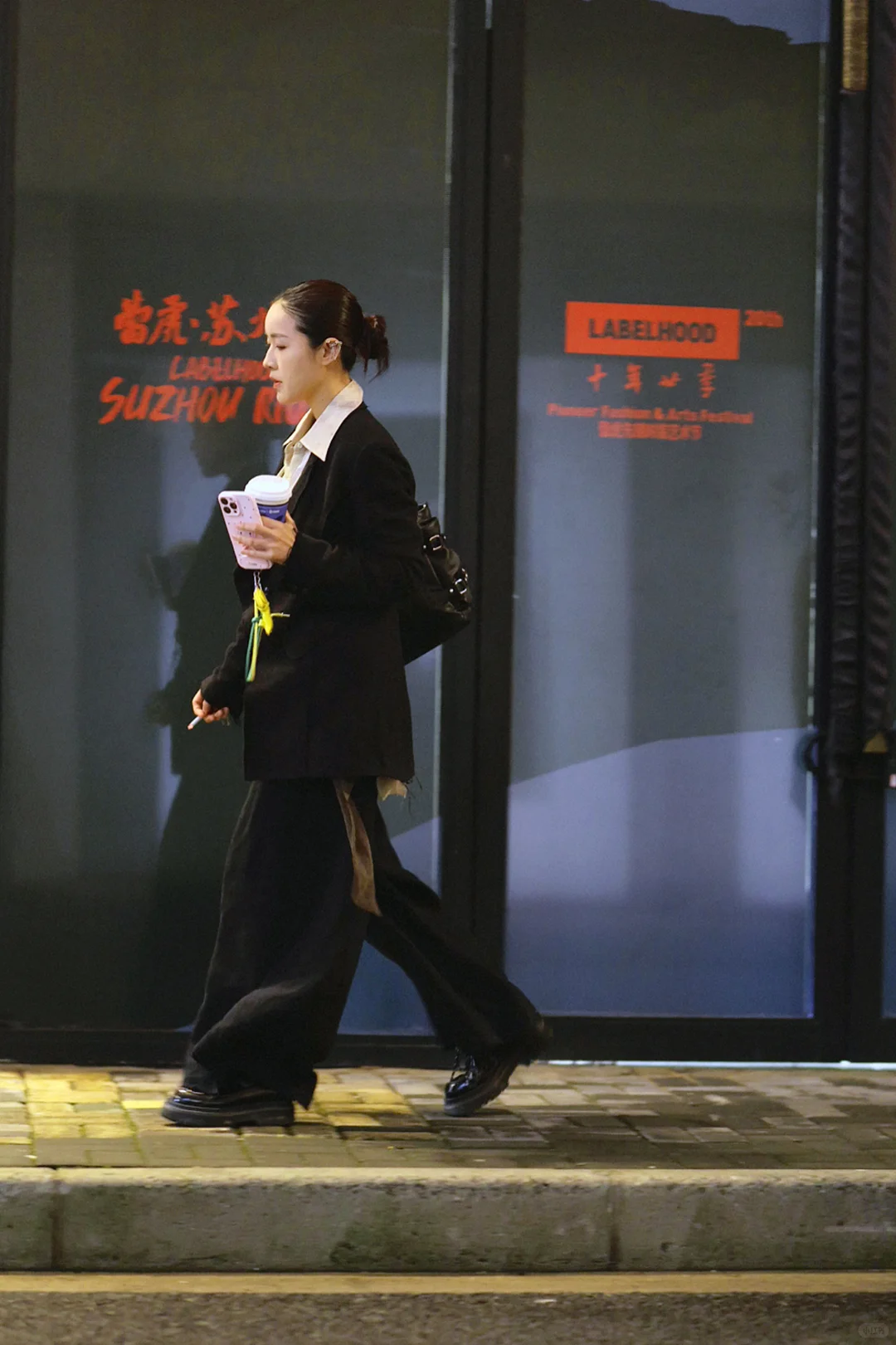 上海街拍/时髦街头美一帧