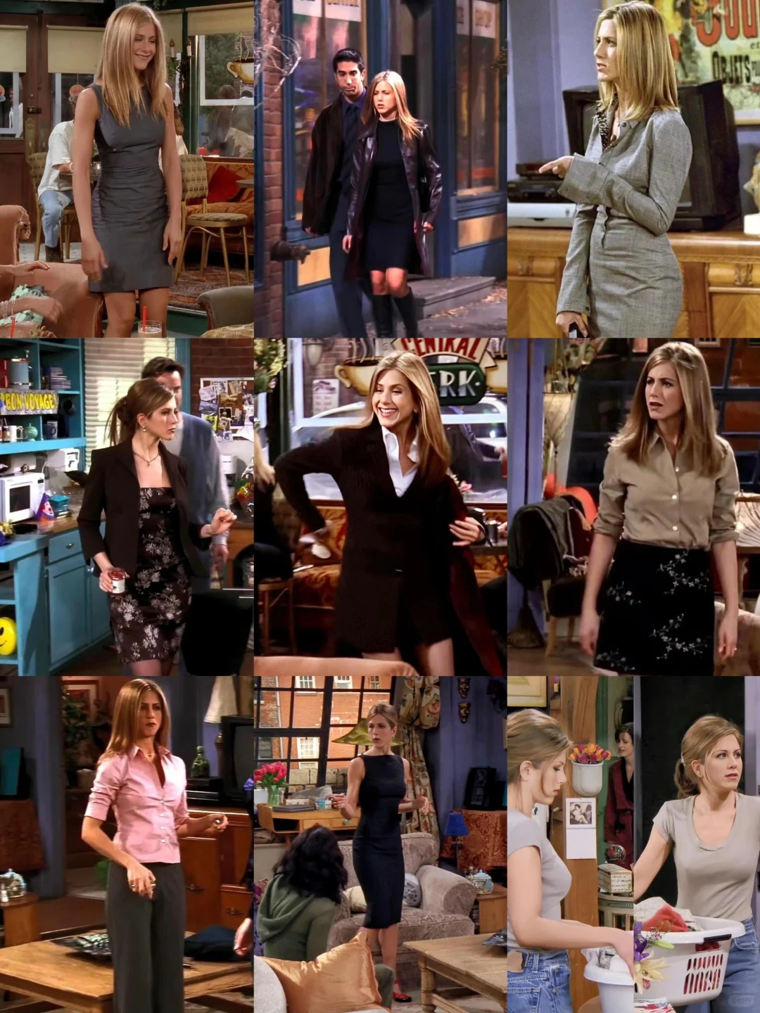 瑞秋才是90年代穿搭的神❗️❗️