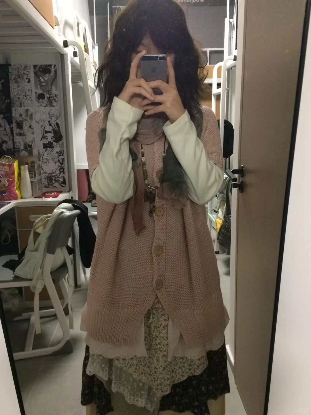 去年冬天买的一些古着