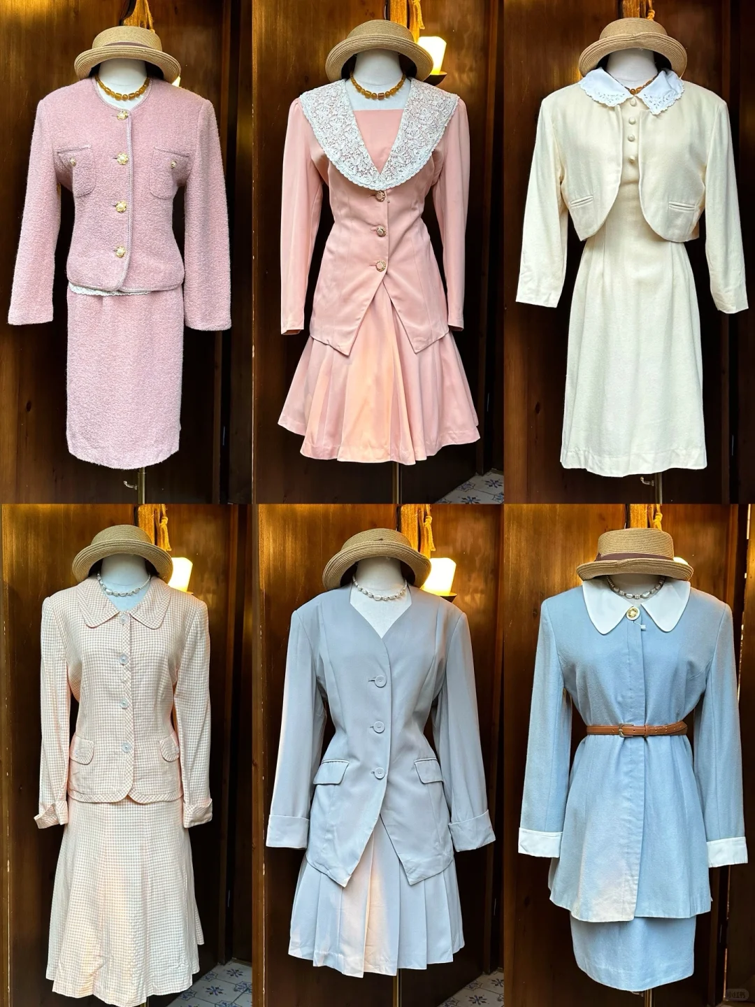 秀场回顾〰️穿梭在90s罕见的Vintage套装！！！！