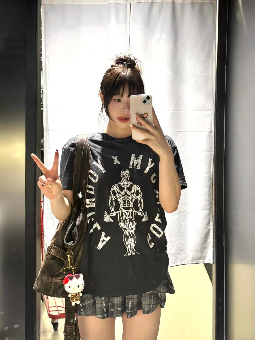 YLA联名goldsgym短袖买家秀来啦