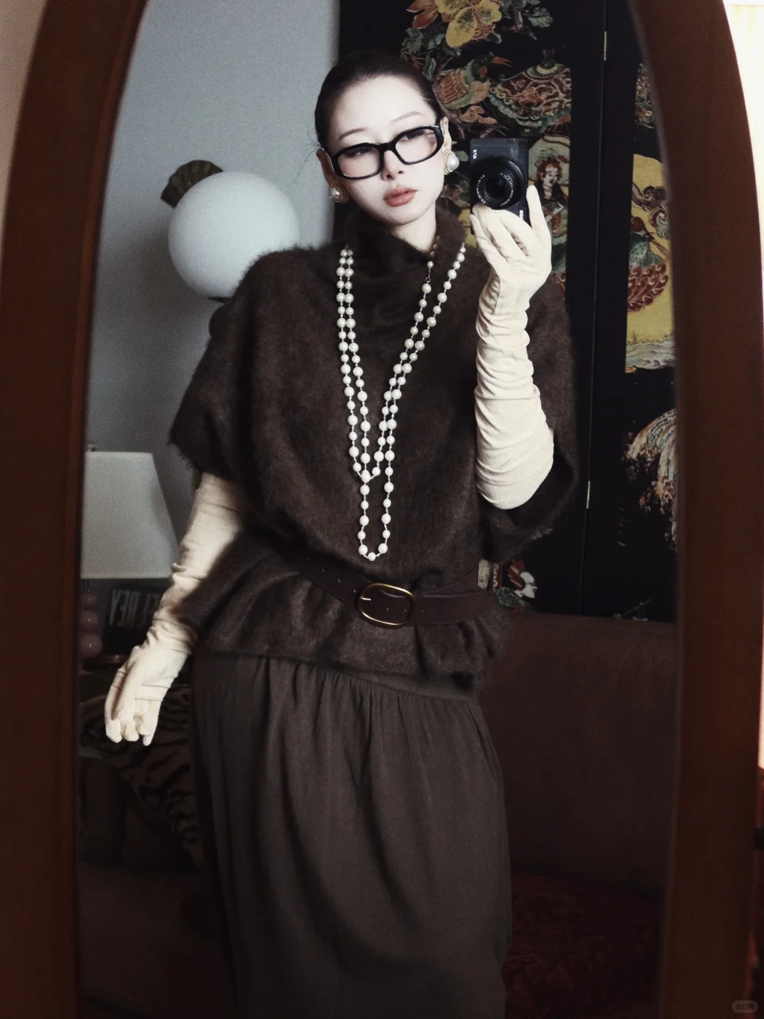 老派少女的一周对镜自拍🤳