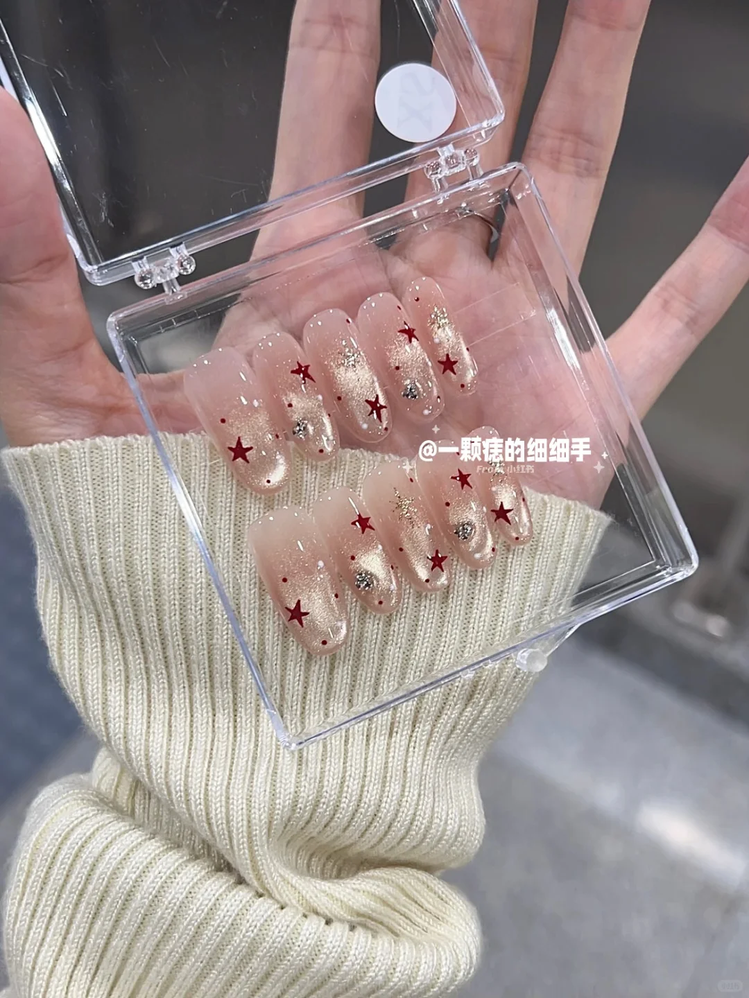 酸甜柚子糖⋆𐙚₊˚⊹ 🍊🍒俏皮又娇媚的美甲～