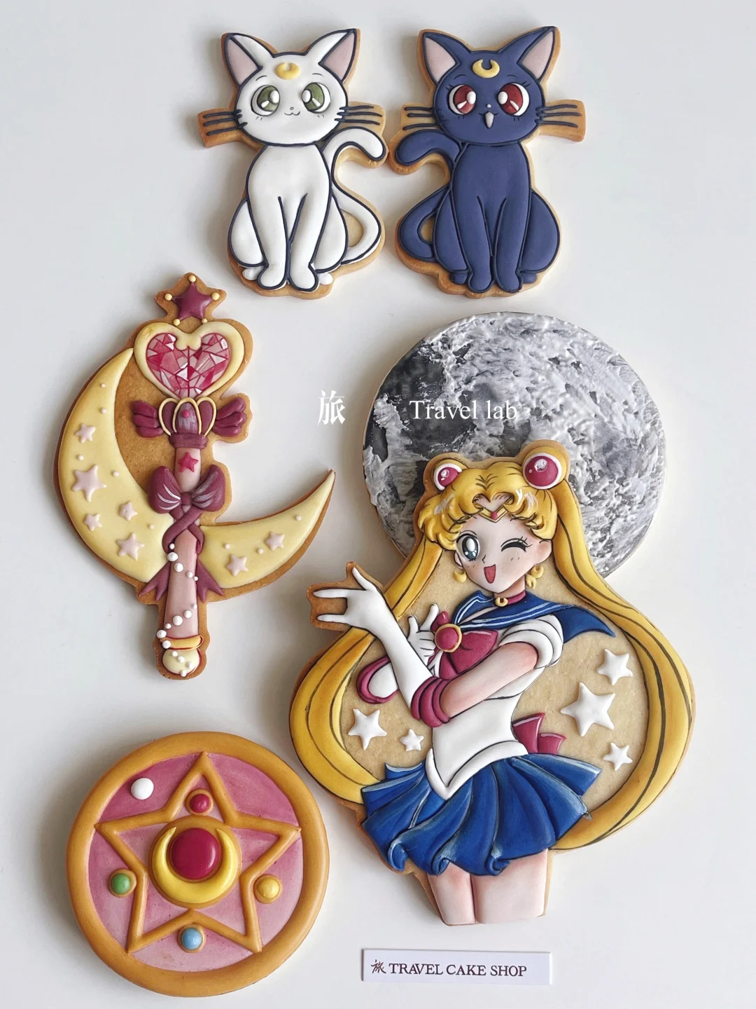 糖霜饼干｜已经记不清画了多少个美少女战士