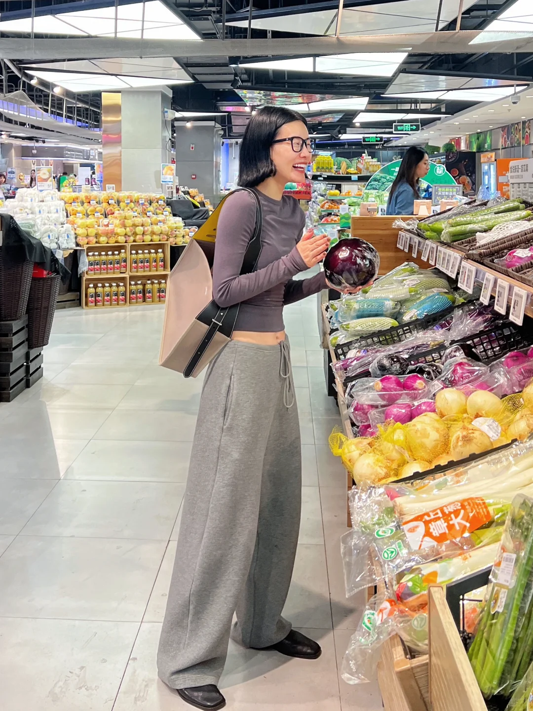 我爱的卫裤穿搭18图