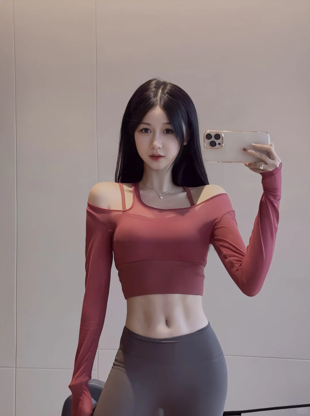 出街运动两穿的辣妹套装泰裤辣🥰