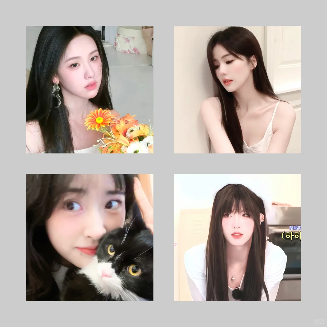 ins韩系の内娱女頭