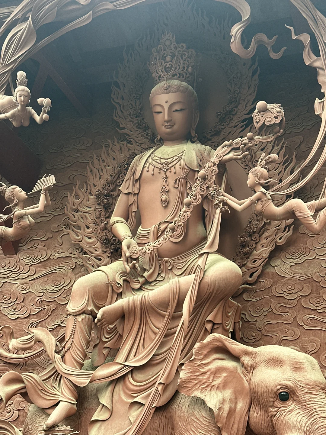 绵阳圣水寺泥塑3